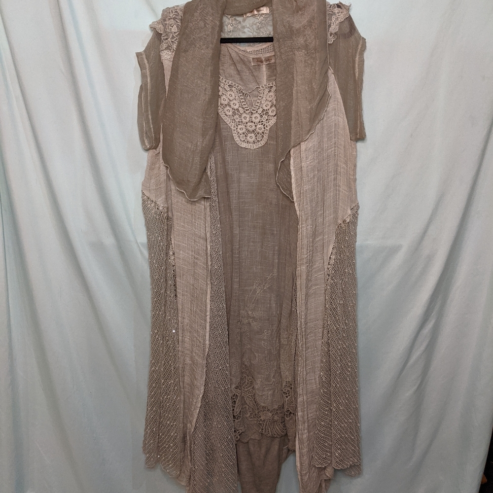3-Piece Flowy Dress